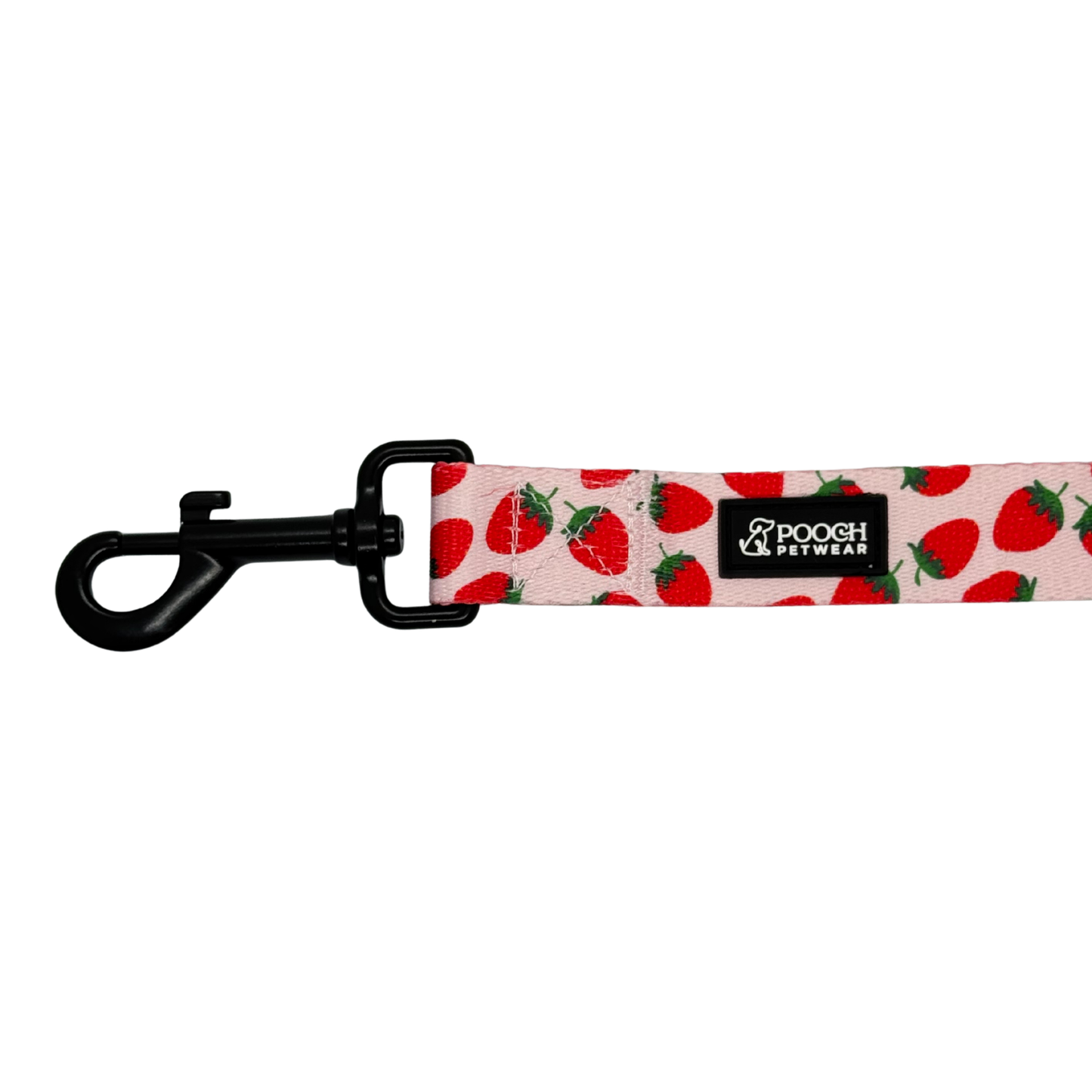 Pooch Petwear Strawberry Complete Walk Set — Matching Harness, Collar & Lead Bundle | XS S M L