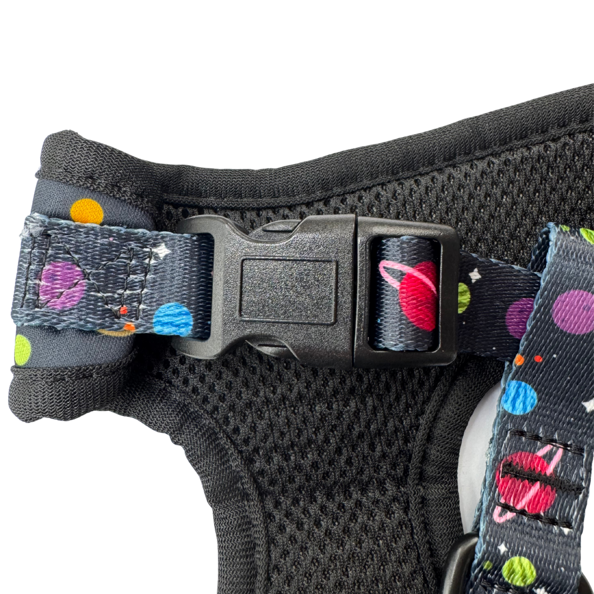Pooch Petwear Cosmic Ultimate Travel Set — Harness, Collar, Lead & Car Seatbelt Bundle | XS S M L