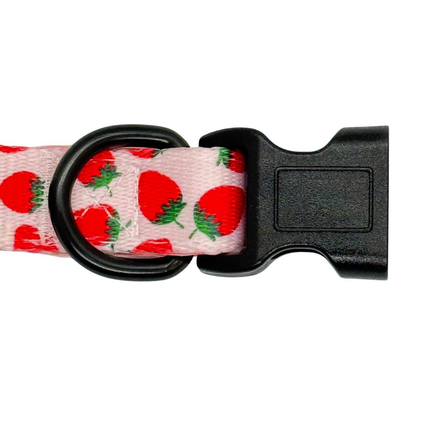 Pooch Petwear Strawberry Complete Walk Set — Matching Harness, Collar & Lead Bundle | XS S M L
